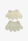 Antipast Fishnet Five Fingers Short Socks In White