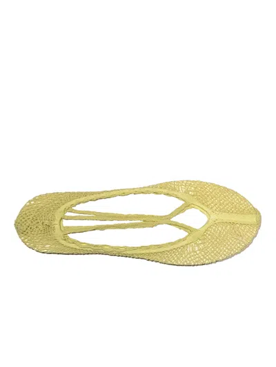 Antipast Fishnet Short Socks In Cream