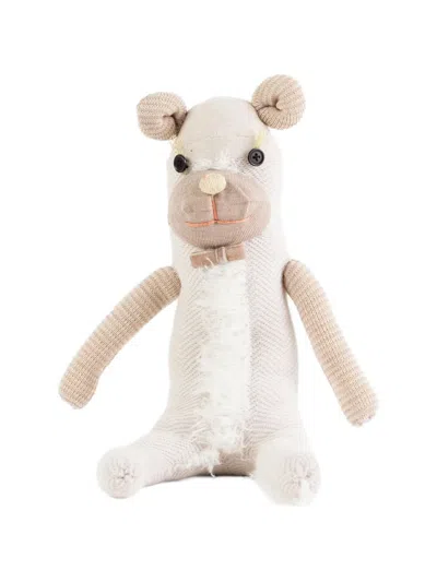 Antipast Knit Teddy Bear In Brown