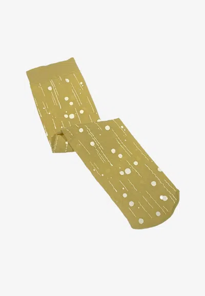 ANTIPAST KNITTED BUBBLE PRINT SOCKS