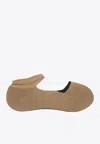 Antipast Low-cut Ballerina Socks In Beige