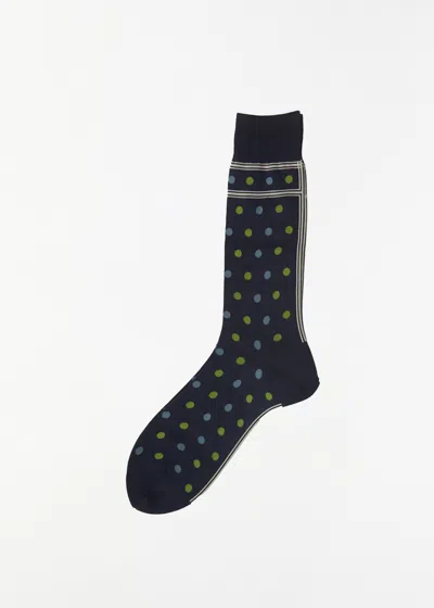 Antipast Men Classic Dot Socks In Black