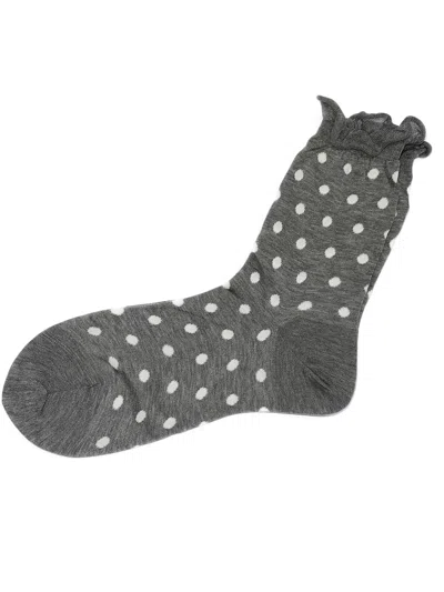 Antipast Pois Socks In Moss Green