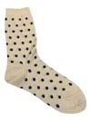 Antipast Polka-dot Socks In Neutral