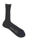 Antipast Ribbed Lurex Socks In Grey