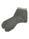 Antipast Ruffled Socks In Gray