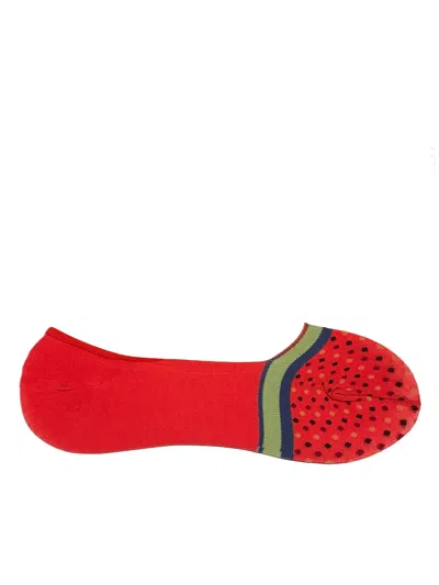 Antipast Short Socks Pois In Red