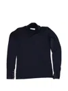 Antipast Knit T-shirt Black In Blue