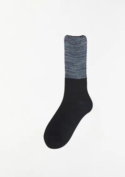 Antipast Two Tone Socks In Black