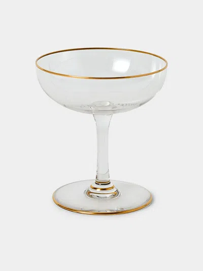 Antique And Vintage 1900s Baccarat Crystal Champagne Coupes (set Of 12)
