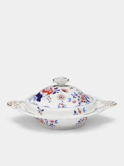 Antique And Vintage 1900s Ceramic Tureen  Abask Luxury Gift In White
