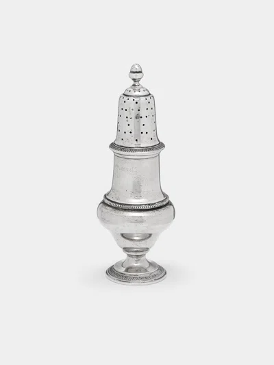 Antique And Vintage 1900s Silver Sugar Shaker  Abask Luxury Gift In Metallic