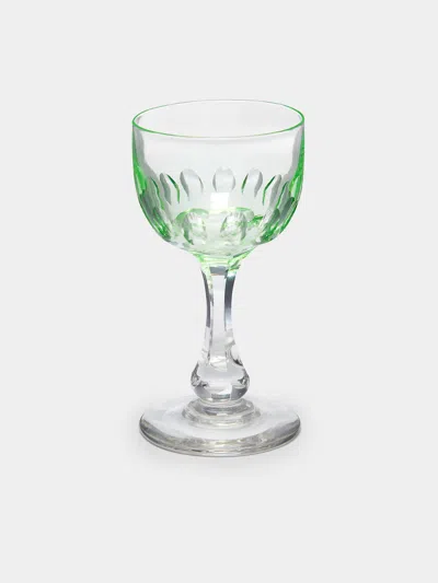 Antique And Vintage 1920 Val Saint Lambert Cut Crystal Aperitif Glasses (set Of 8)  Abask Gift Set In Transparent