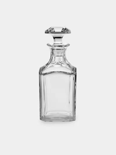 Antique And Vintage 1940s Baccarat Crystal Decanter In Transparent