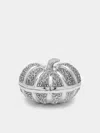 Antique And Vintage 1940s Burmese Sterling Silver Pumpkin Pot