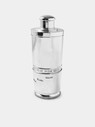 Antique And Vintage 1940s Malabo Solid Silver Cocktail Shaker