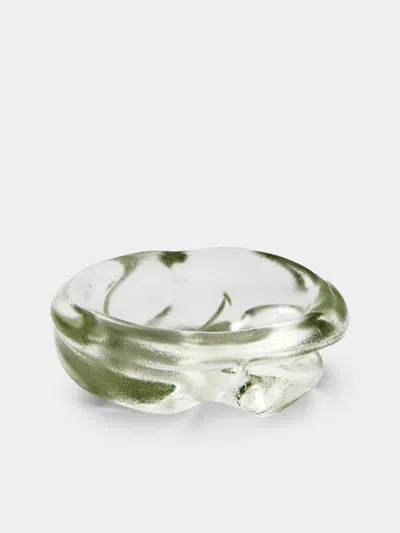 Antique And Vintage 1940s Seguso Murano Glass Ashtray In Multi