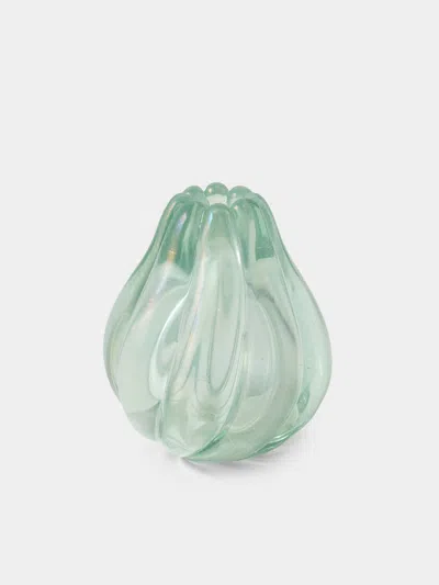 Antique And Vintage 1942 Flavio Poli For Seguso Vetri D'arte Murano Glass Vase (5in/13cm)