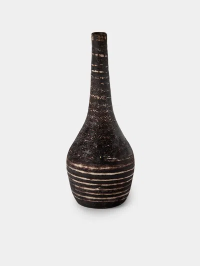 Antique And Vintage 1950s Albert Thiry Ceramic Vase (11.5in/29.5cm)
