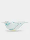 Antique And Vintage 1950s Dino Martens For Aureliano Toso Murano Glass Bowl