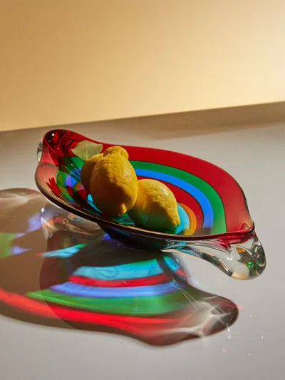 Antique And Vintage 1950s Fulvio Bianconi Murano Glass Dish