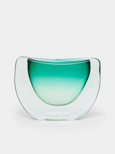 Antique And Vintage 1950s Murano Glass Vase (9.5in/24cm) In Multi