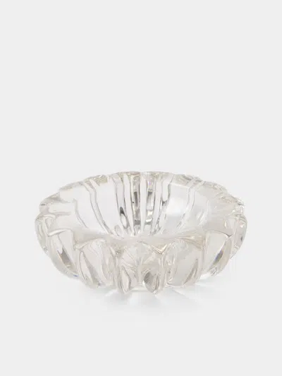 Antique And Vintage 1950s Pierre D'avesn Crystal Ashtray