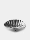 Antique And Vintage 1950s Shell Silver-plated Shell Trinket Bowl In Silver