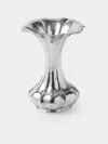 Antique And Vintage 1950s Silver-plated Bud Vase (7in/18.5cm) In Silver