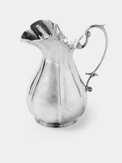 Antique And Vintage 1950s Silver-plated Jug