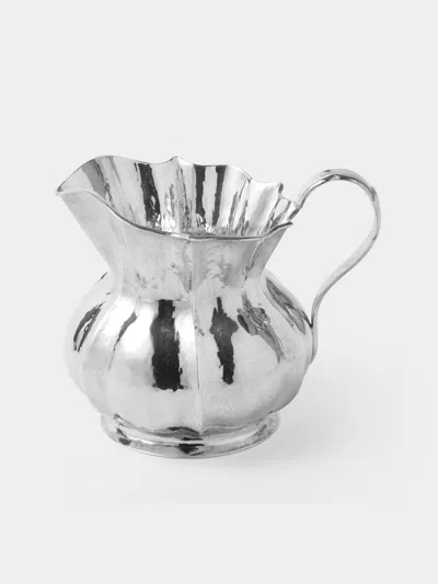 ANTIQUE AND VINTAGE 1950S SOLID SILVER JUG