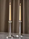 Antique And Vintage 1950s Tage Göthlin Solid Silver Candlesticks (set Of 2)  Abask Gift Set In  Silver