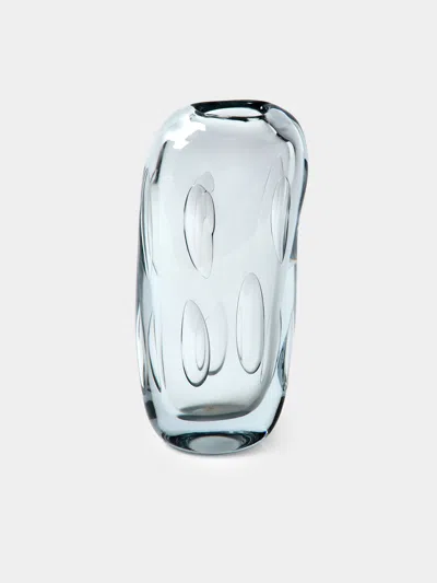 Antique And Vintage 1960s Blob Crystal Vase (12in/30cm)