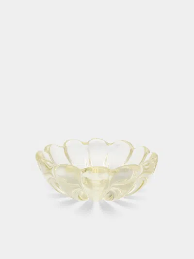 Antique And Vintage 1960s Ercole Barovier Murano Glass Bowl  Abask Luxury Gift In Gold