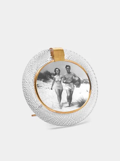 Antique And Vintage 1960s Murano Glass Photo Frame (7x9")