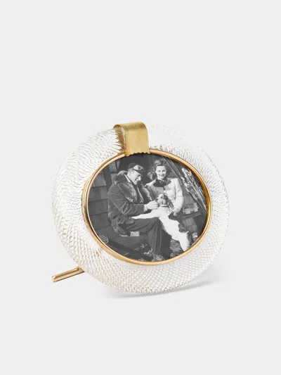 Antique And Vintage 1960s Murano Glass Photo Frame (7x9")