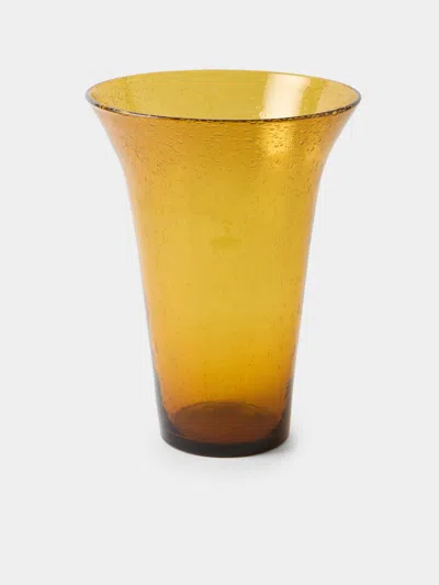 Antique And Vintage 1970s Biot Glass Vase (14.5in/36.5cm)