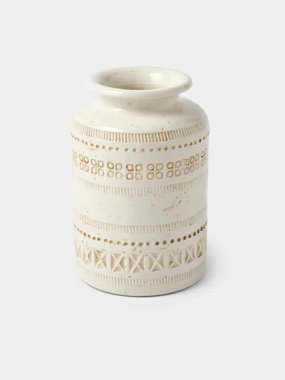 Antique And Vintage 1970s Bitossi Ceramiche Pier 1 Ceramic Vase (6in/15.5cm)
