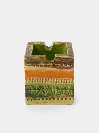 Antique And Vintage 1970s Bitossi Ceramiche Sahara Ceramic Ashtray In Multiple