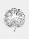 Antique And Vintage 1970s Buccellati Solid Silver Geranium Leaf