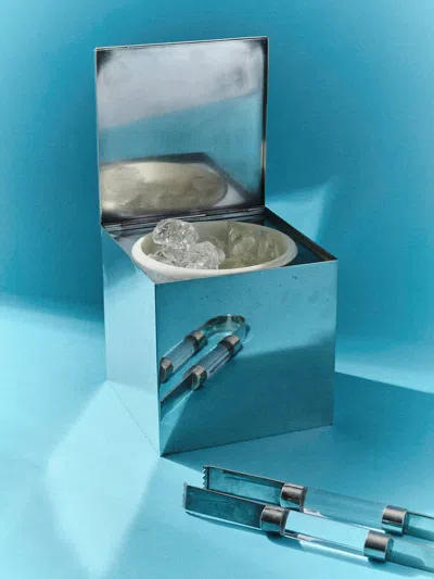 Antique And Vintage 1970s Florentine Silver-plated Ice Bucket