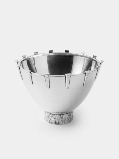 Antique And Vintage 1970s Italian Silver-plated Bowl