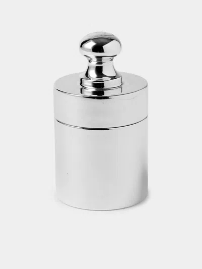 Antique And Vintage 1980s Gucci Silver-plated Jar