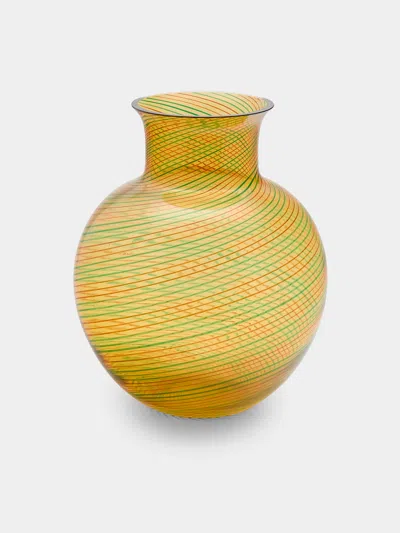 Antique And Vintage 1980s Tagliapietra Murano Glass Vase (12in/30cm)