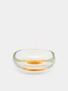 Antique And Vintage 1980s Venini Murano Glass Ashtray In Transparent