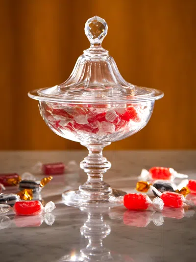 Antique And Vintage 19th-century Crystal Candy Dish  Abask Luxury Gift In Transparent