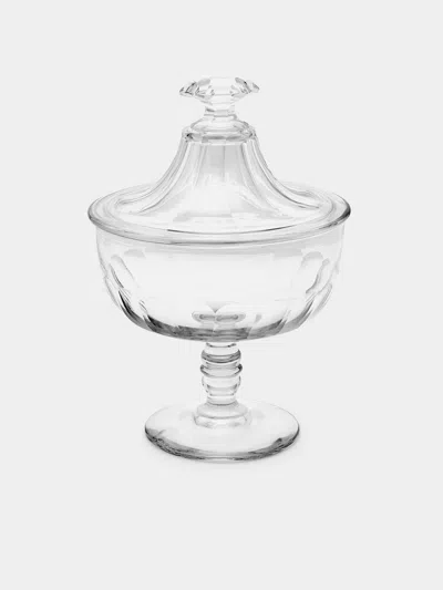Antique And Vintage 19th-century Saint Louis Crystal Candy Dish  Abask Luxury Gift In Transparent