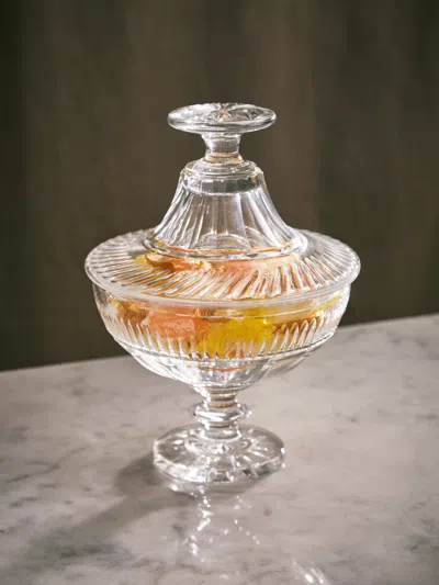 Antique And Vintage 19th-century Saint Louis Crystal Candy Dish  Abask Luxury Gift In Transparent