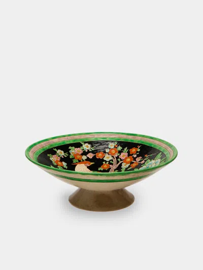 Antique And Vintage 20th-century Japanese Bird Decorative Plate (13.5in/35cm) In Multi