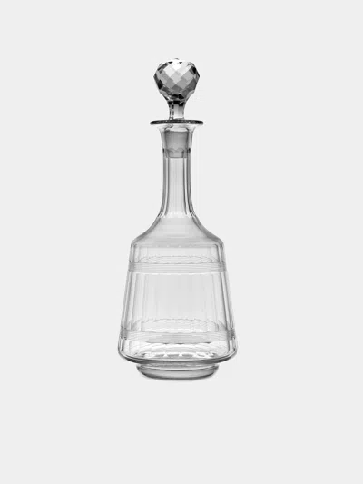 Antique And Vintage Early-20th-century Crystal Carafe In Transparent